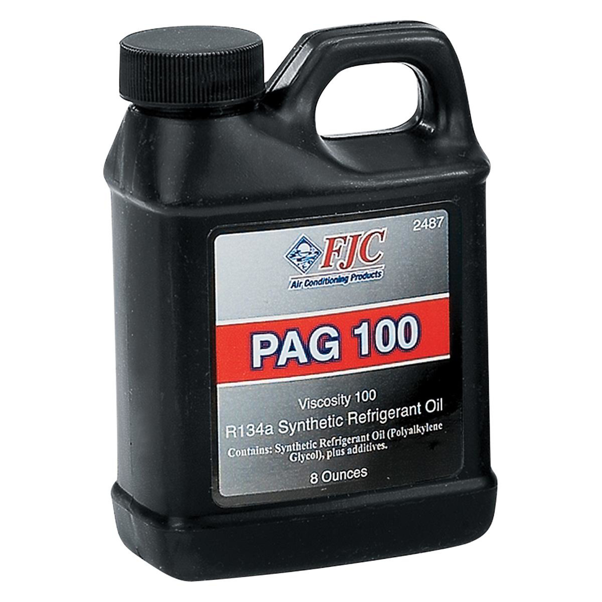 FJC PAG Oil 100 — 8 Oz., For R134a Refrigerant, Model# FJC2487